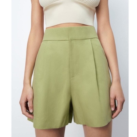 Zara linen shorts xs - Picture 1 of 7